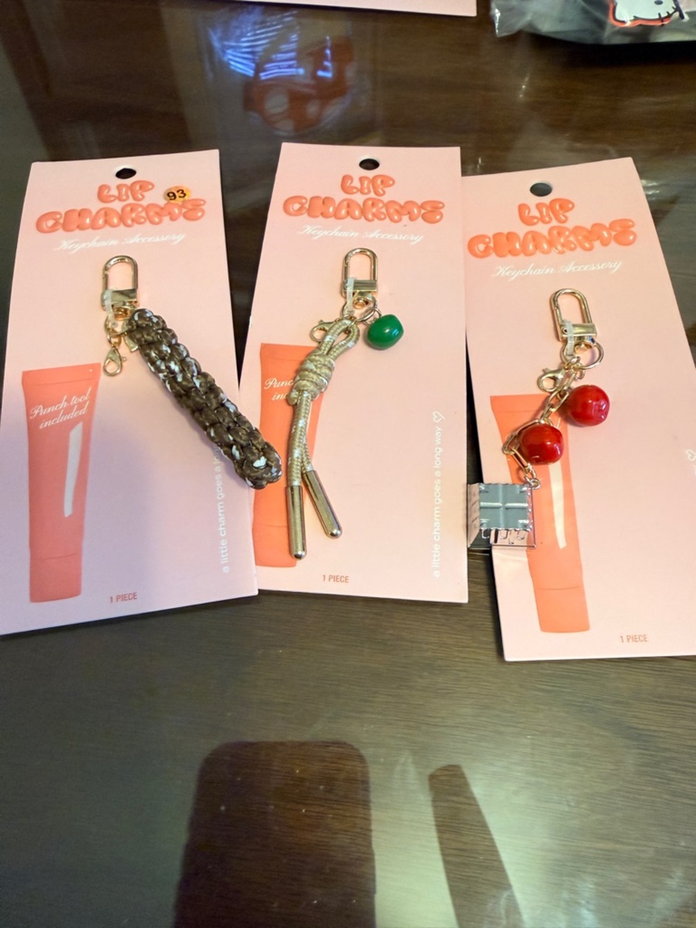 Lip Charms ( 3 pieces)